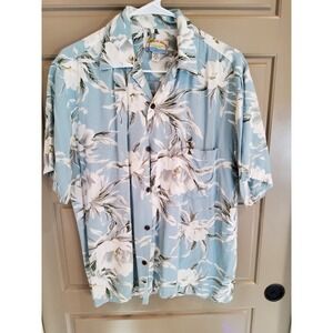 Tropical Group Hawaiian fashion short sleeve Luau casual shirt M